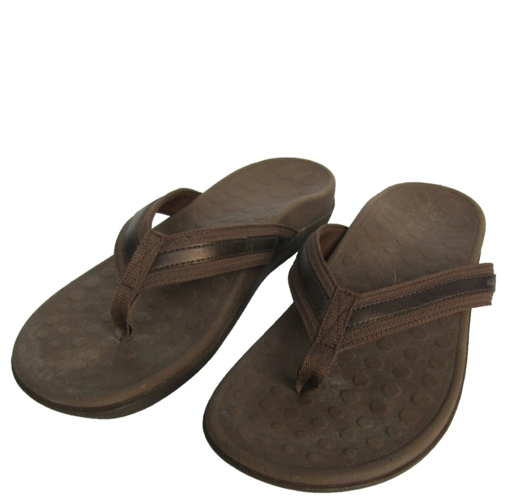 Orthaheel Tide Ladies Orthotic Sandals Bronze Size 11